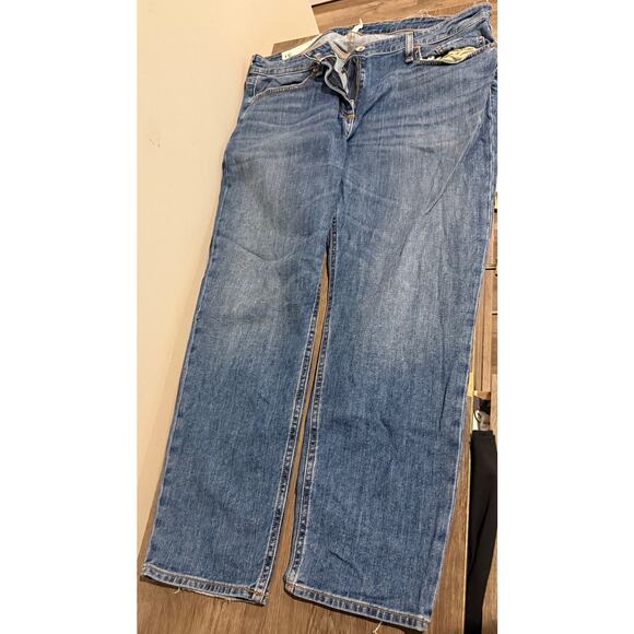 rag & bone Denim - Rag and Bone Medium Wash Distressed Hem Jeans 31